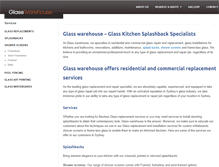 Tablet Screenshot of glasswarehouse.com.au